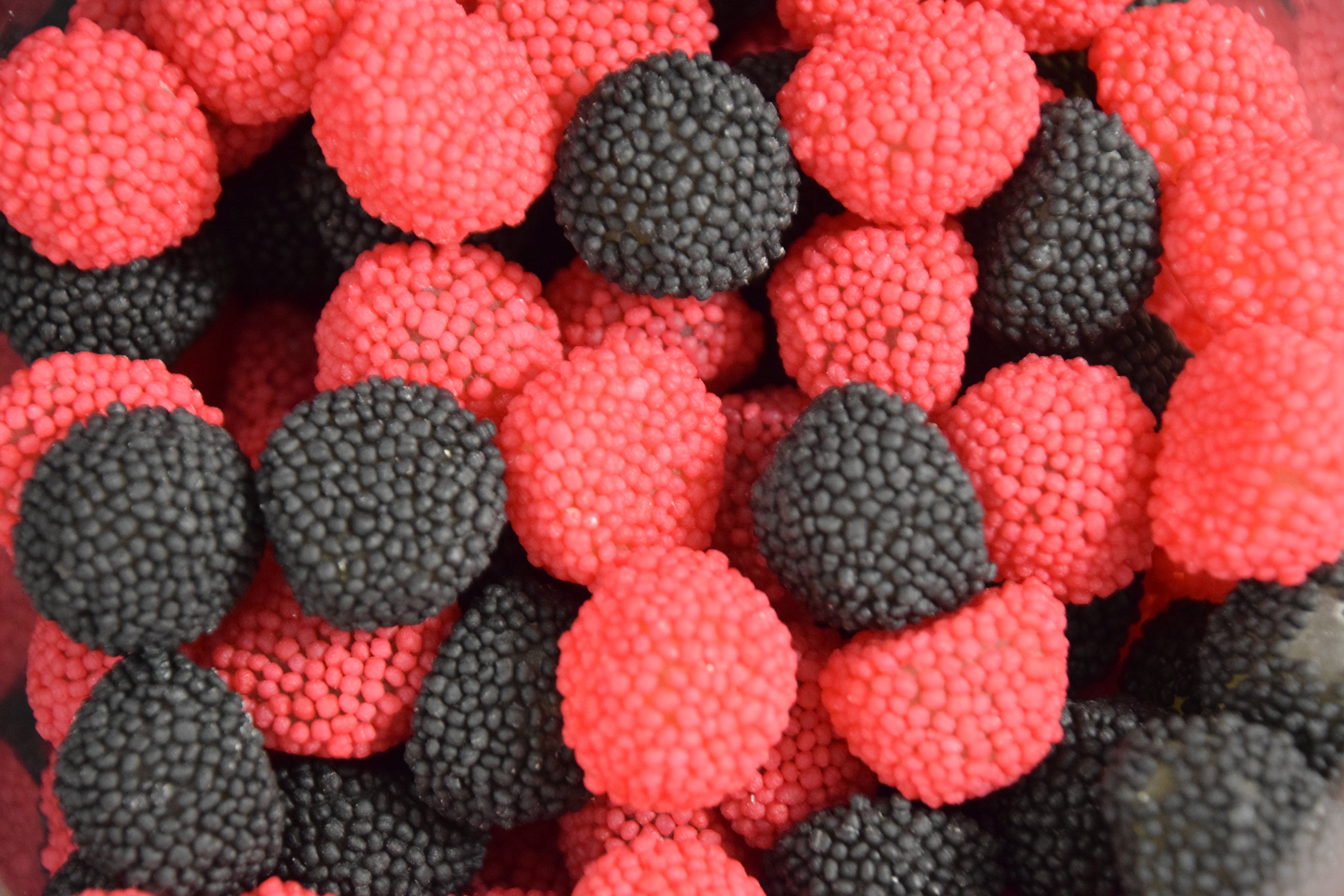 Black and Raspberry Berries
