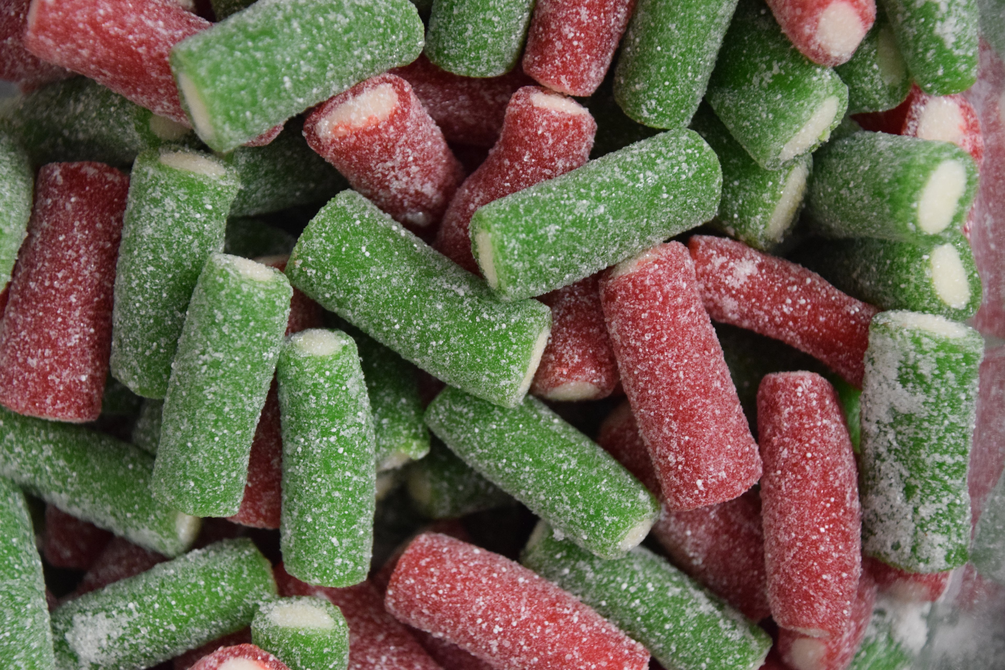 Fizzy Apple and Strawberry Bites