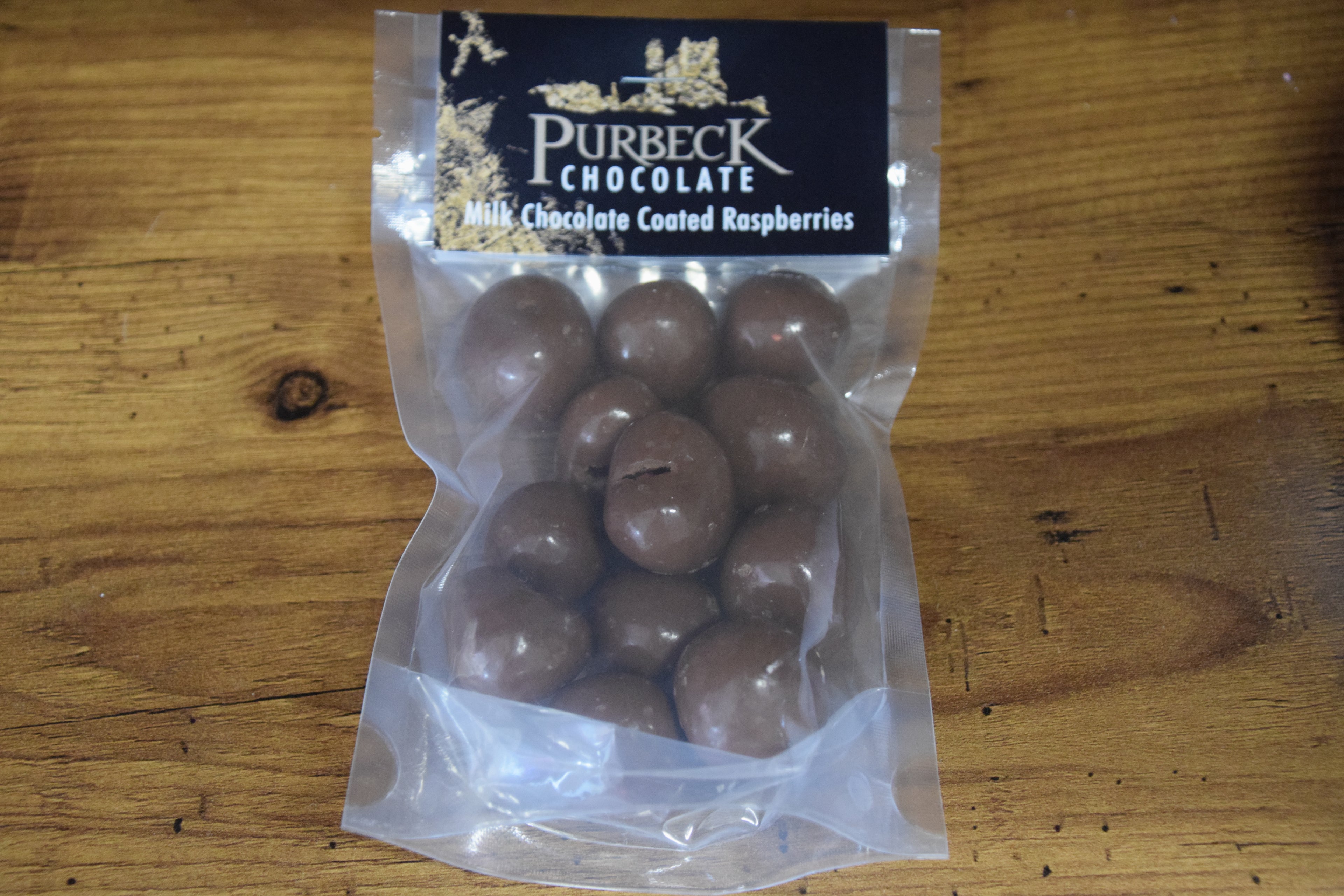 Milk Chocolate Coated Raspberries