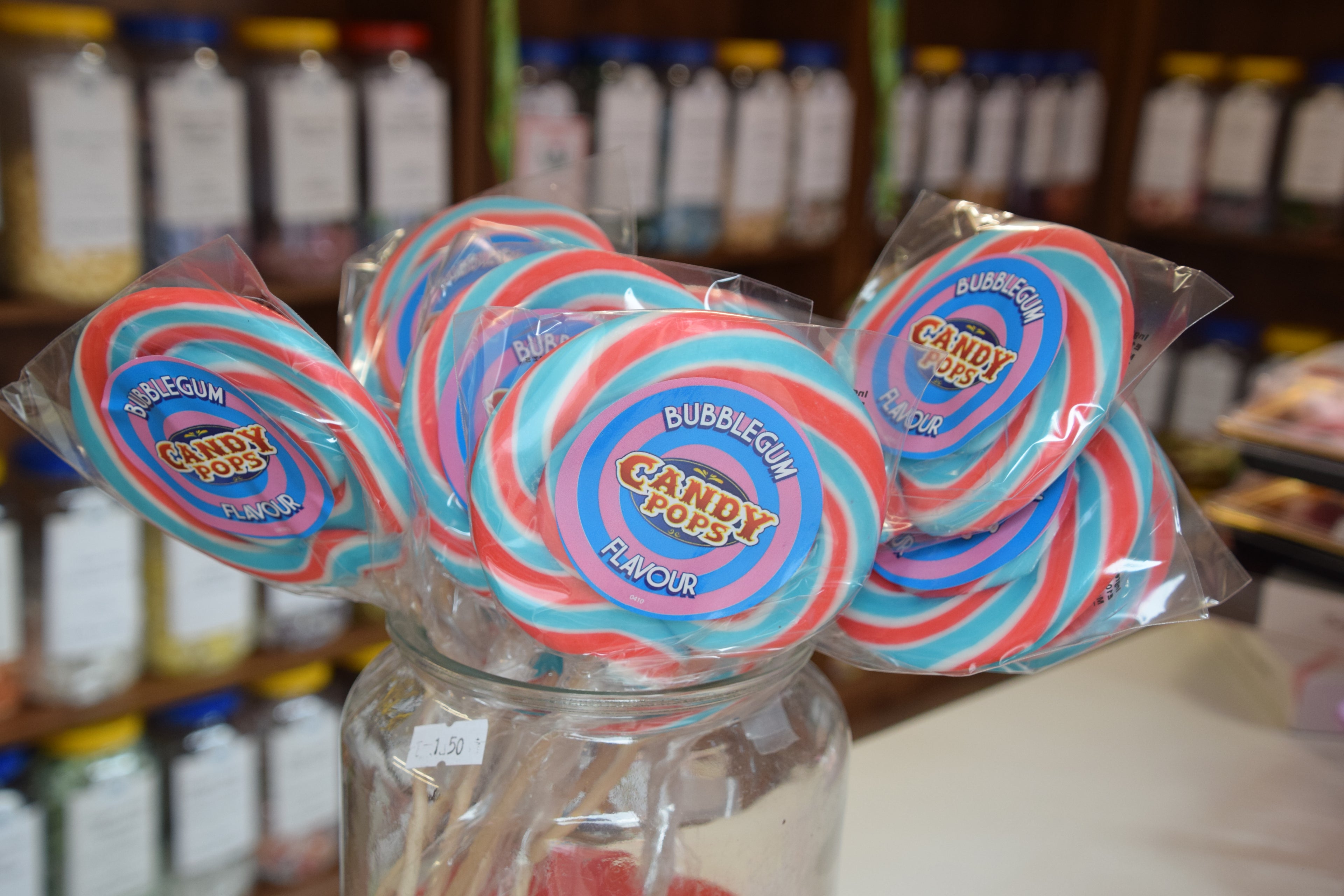 Candy Pops Blue & Red
